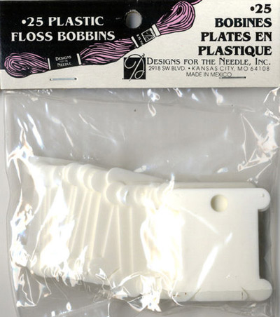 Janlynn Plastic Floss Bobbins Cross Stitch Notions