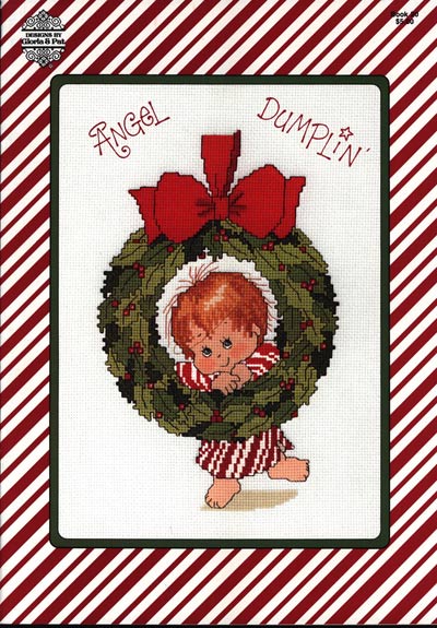 Angel Dumplin Cross Stitch Leaflet