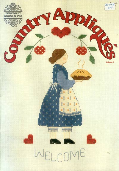 Country Appliques Volume II Cross Stitch Leaflet