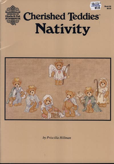 Cherished Teddies Nativity Cross Stitch Leaflet