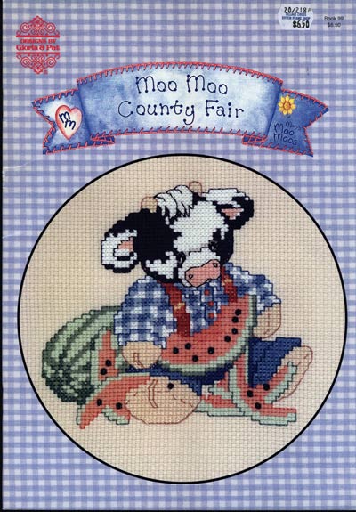 Moo Moo Country Fair Cross Stitch Leaflet