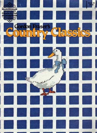 Gordon Fraser's Country Classics Cross Stitch Leaflet