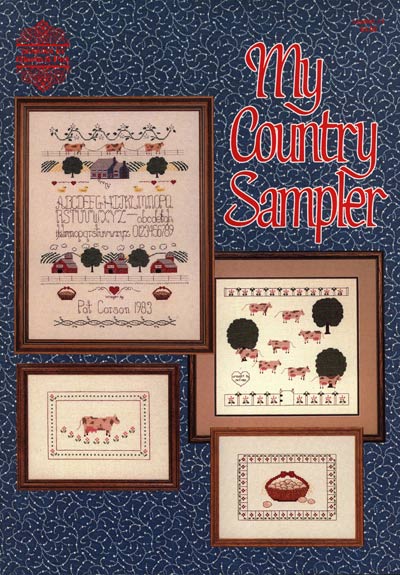 My Country Sampler Cross Stitch Leaflet