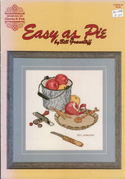 Easy As Pie Cross Stitch Leaflet