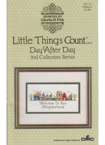 Little Things Count - Day After Day Cross Stitch Leaflet