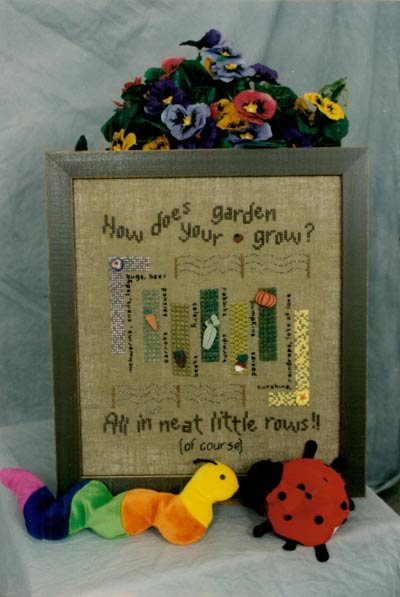 How Does Your Garden Grow? Cross Stitch Leaflet