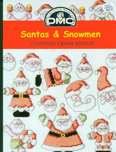 Santas and Snowmen Cross Stitch Leaflet