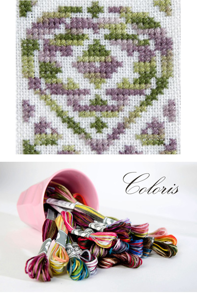DMC Coloris Floss: Heather 4505 Cross Stitch Thread