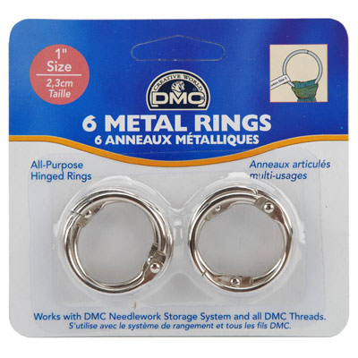 Metal Rings 1 inch size Cross Stitch Notions