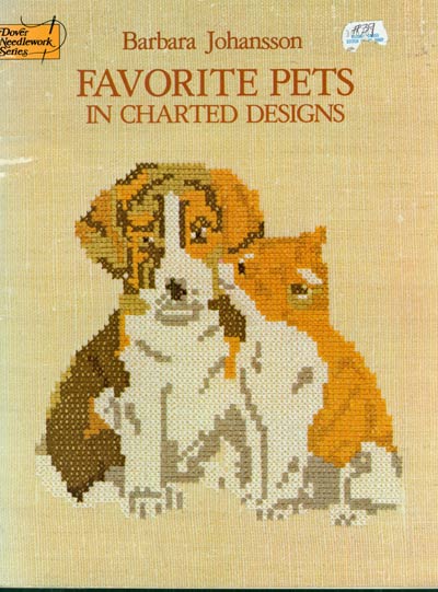 Favorite Pets in Charted Designs Cross Stitch Leaflet