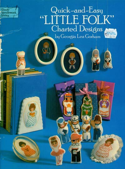Little Folk Charted Designs Cross Stitch Leaflet