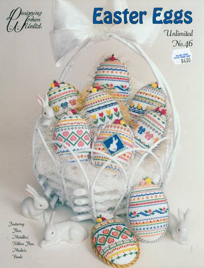 Easter Eggs Unlimited Cross Stitch Leaflet