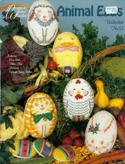 Animal Eggs Unlimited Cross Stitch Leaflet