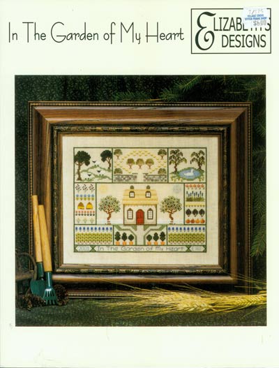 In The Garden of My Heart Cross Stitch Leaflet