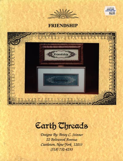 Friendship Cross Stitch Leaflet