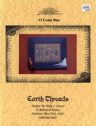 O Come Baa (All Ye Faithful) Cross Stitch Leaflet