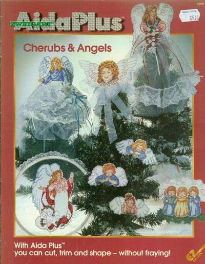 Aida Plus Cherubs and Angels Cross Stitch Leaflet
