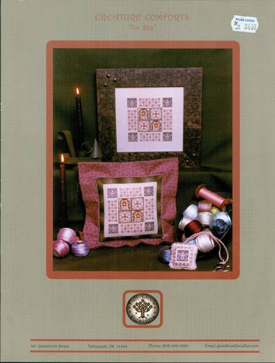 Creature Comforts The Bee Cross Stitch Leaflet