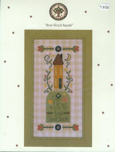 Sow Good Seeds Cross Stitch Leaflet