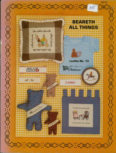 Beareth All Things Cross Stitch Leaflet
