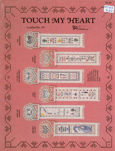 Touch My Heart Cross Stitch Leaflet
