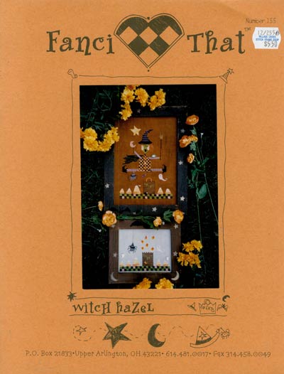 Witch Hazel Cross Stitch Leaflet