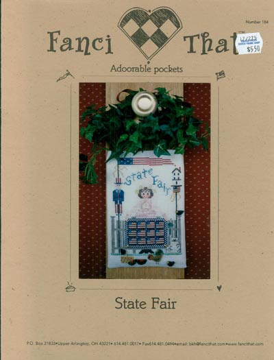 State Fair Cross Stitch Leaflet