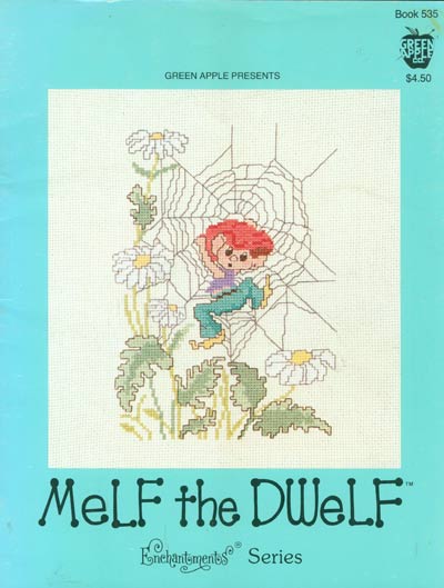 Melf the Dwelf Cross Stitch Leaflet