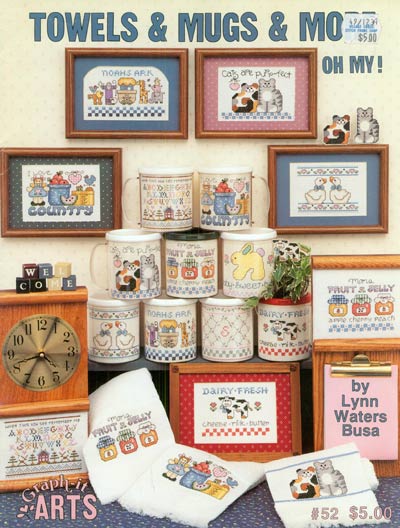 Towels and Mugs and More Cross Stitch Leaflet