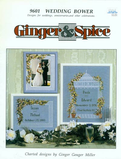 Wedding Bower Cross Stitch Leaflet