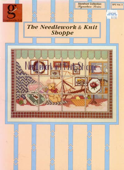 The Needlework and Knit Shoppe Cross Stitch Leaflet
