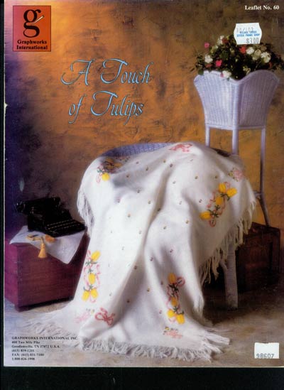 A Touch of Tulips Cross Stitch Leaflet