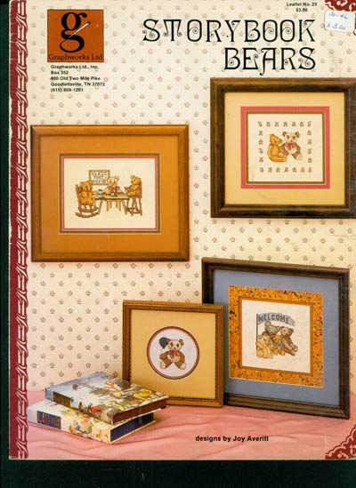 Storybook Bears Cross Stitch Leaflet