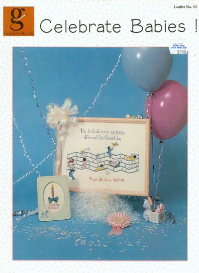 Celebrate Babies! Cross Stitch Leaflet