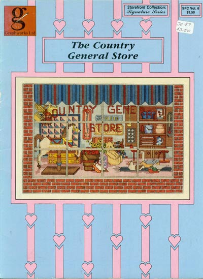 The Country General Store Cross Stitch Leaflet