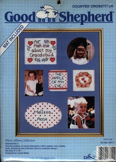 Photo Album Collection: Grandchild Cross Stitch Kit