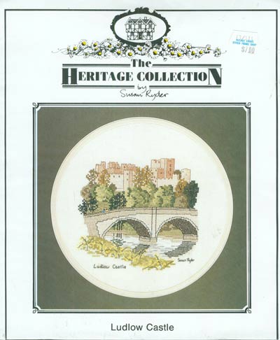 Ludlow Castle Cross Stitch Leaflet