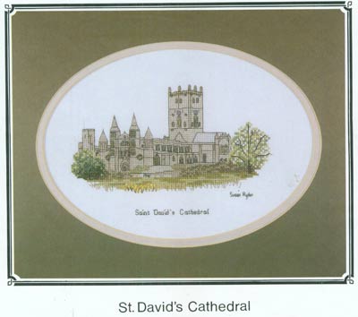 St. David's Cathedral Cross Stitch Leaflet
