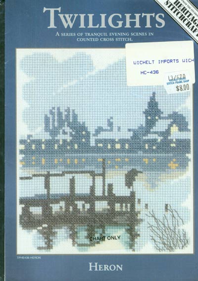 Twilights - Heron Cross Stitch Leaflet