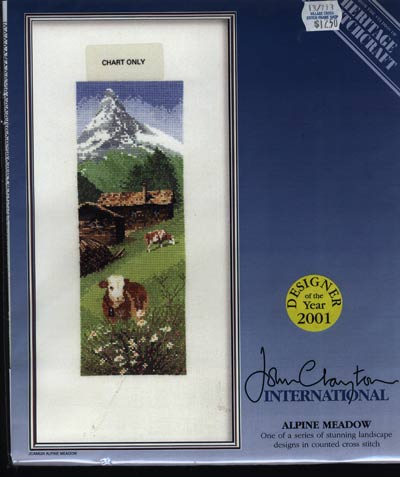 Alpine Meadow Cross Stitch Leaflet