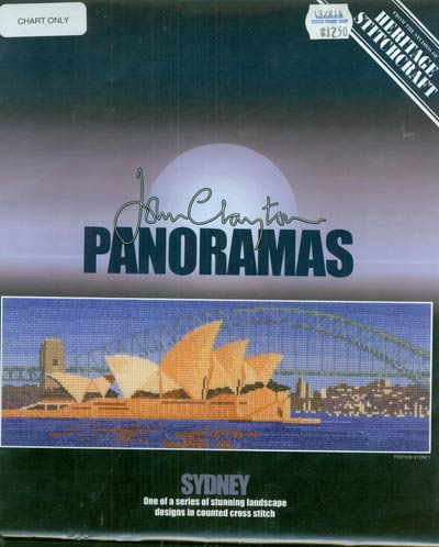 John Clayton Panoramas - Sydney Cross Stitch Leaflet