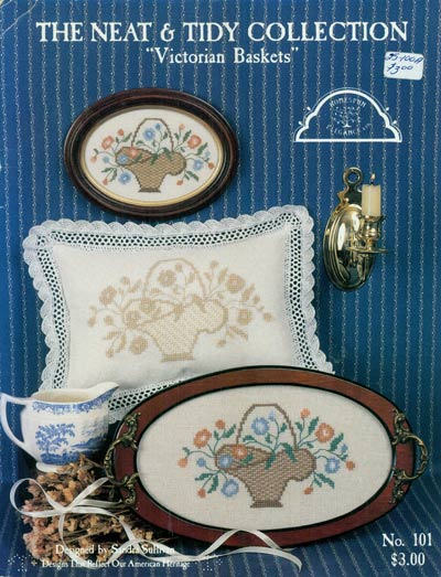 The Neat and Tidy Collection Victorian Baskets Cross Stitch Leaflet