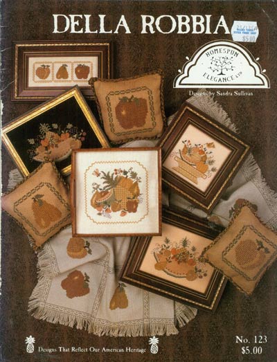 Della Robbia Cross Stitch Leaflet