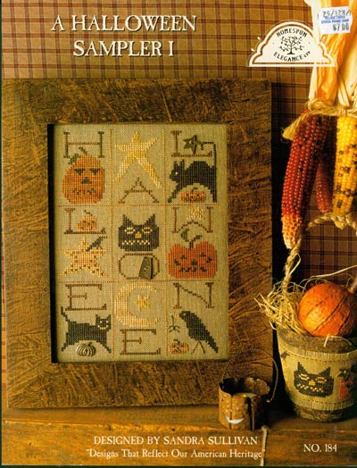 A Halloween Sampler l Cross Stitch Leaflet