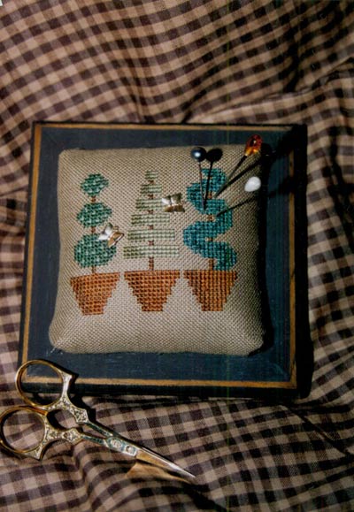 Topiaries Cross Stitch Leaflet