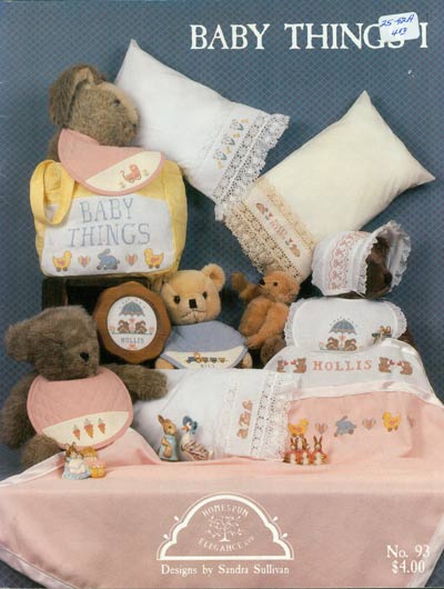 Baby Things l Cross Stitch Leaflet