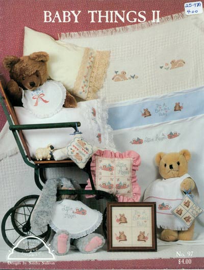 Baby Things ll  Cross Stitch Leaflet