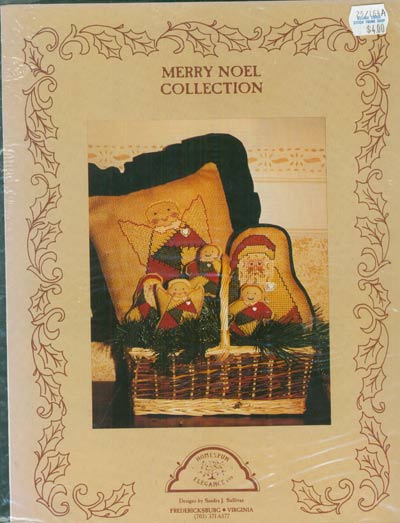 Merry Noel Collection Merry Folks Cross Stitch Leaflet