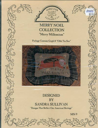 Merry Noel Collection Merry Millennium Cross Stitch Leaflet