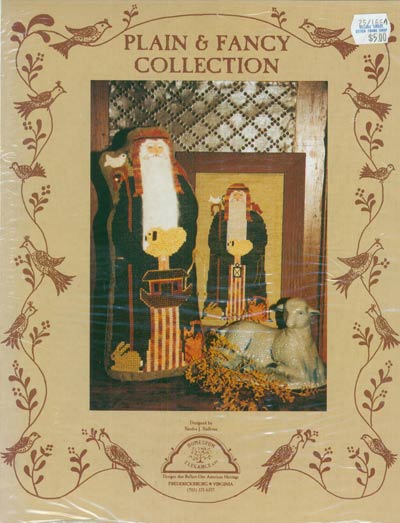 Plain and Fancy Collection Mr. Noah Cross Stitch Leaflet